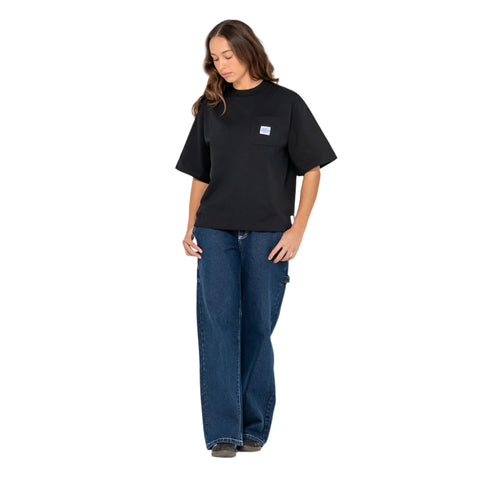 Steezey Cropped Boxy Tee - Womens