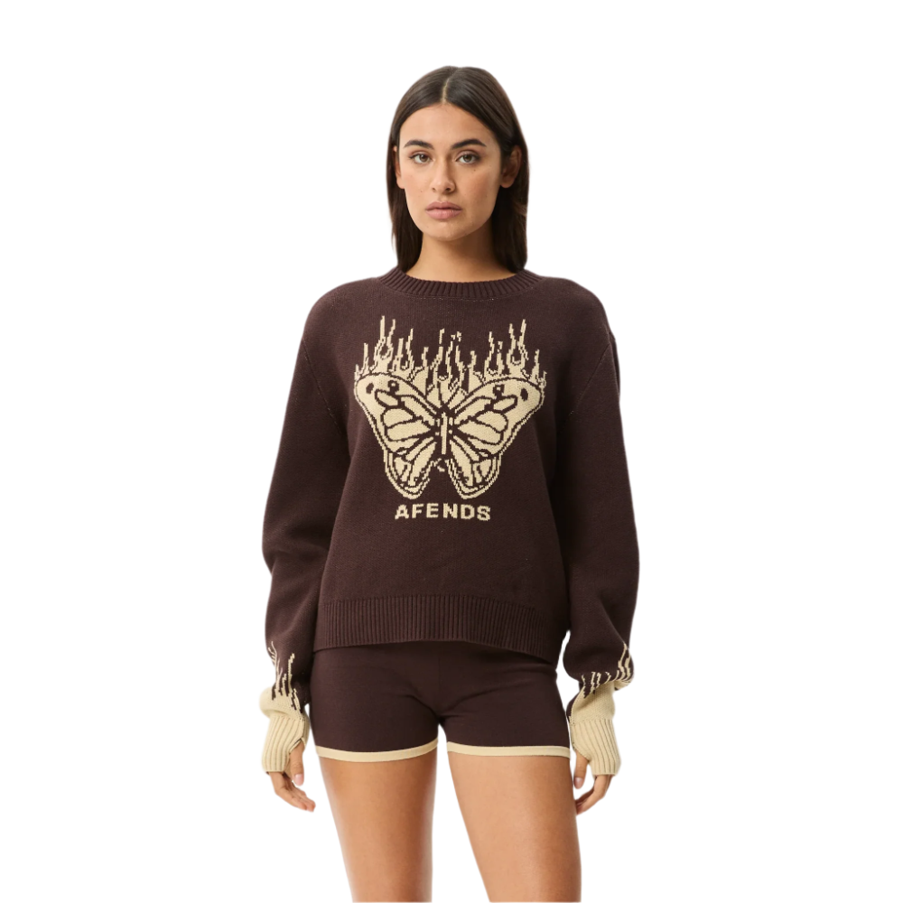 Set Fire Knit Jumper - Womens