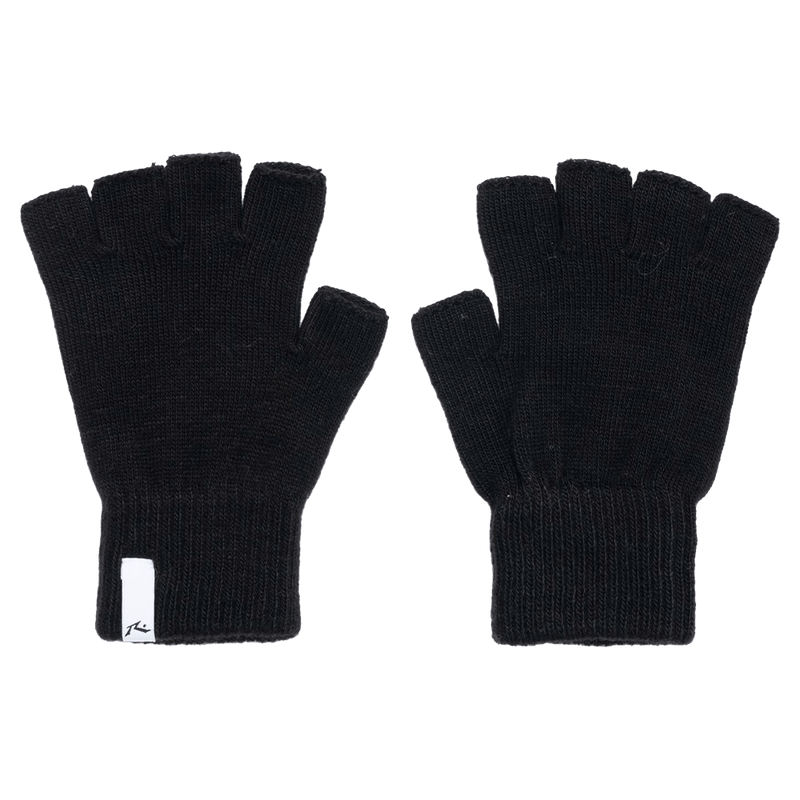 View of Rusty Twisted Sista Gloves in colour Black