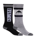 Weekend Midweight Socks 2-Pack - Kids True black