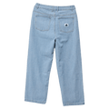 Back full view of X Large Bull Denim 91 Pants in Mid Blue