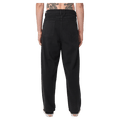 Back full view of X Large Bull Denim 91 Pants in Washed Black