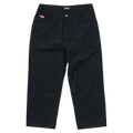 Front view of X Large Bull Denim 91 Pants in Washed Black