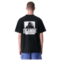 Back full view of the X Large 91 LCB Tee in colour Pigment Black