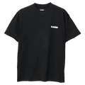 Front view of the X Large 91 LCB Tee in colour Pigment Black