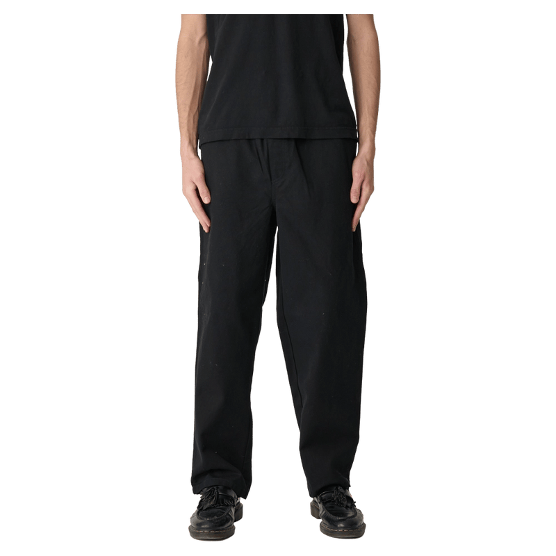 Front full view of 91 Pants in colour Black