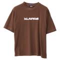Front view of Wings Gorilla Fit SS Tee in colour Cocoa