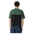 Back full view of the Panel Gorilla Fit SS Tee in colour Eden