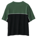 Back view of the Panel Gorilla Fit SS Tee in colour Eden