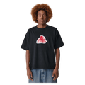 Front view of X Large Translate Gorilla Fit Tee in Black
