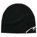 Back view of X Large Gorilla Skull Cap Beanie in Black