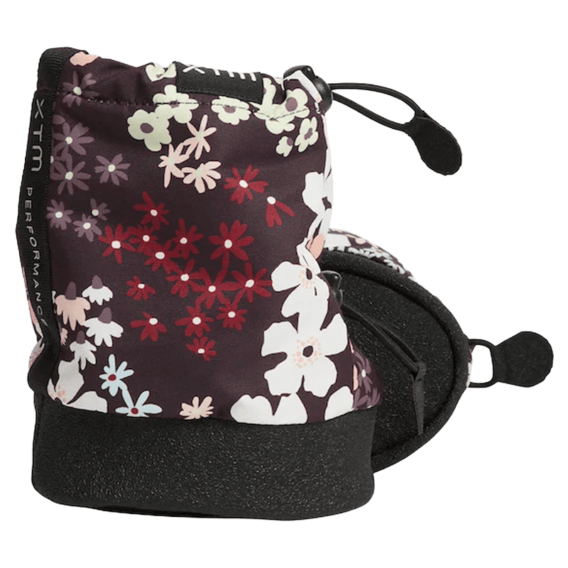 Pair view of the XTM Baby Booties in Flowerfields colourway, kids's model