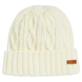 Main view of the XTM Brooke Beanie in Natural colourway, women's model