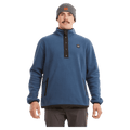 Front view of the XTM Frazer Pullover in Steal Blue colourway, unisex's model