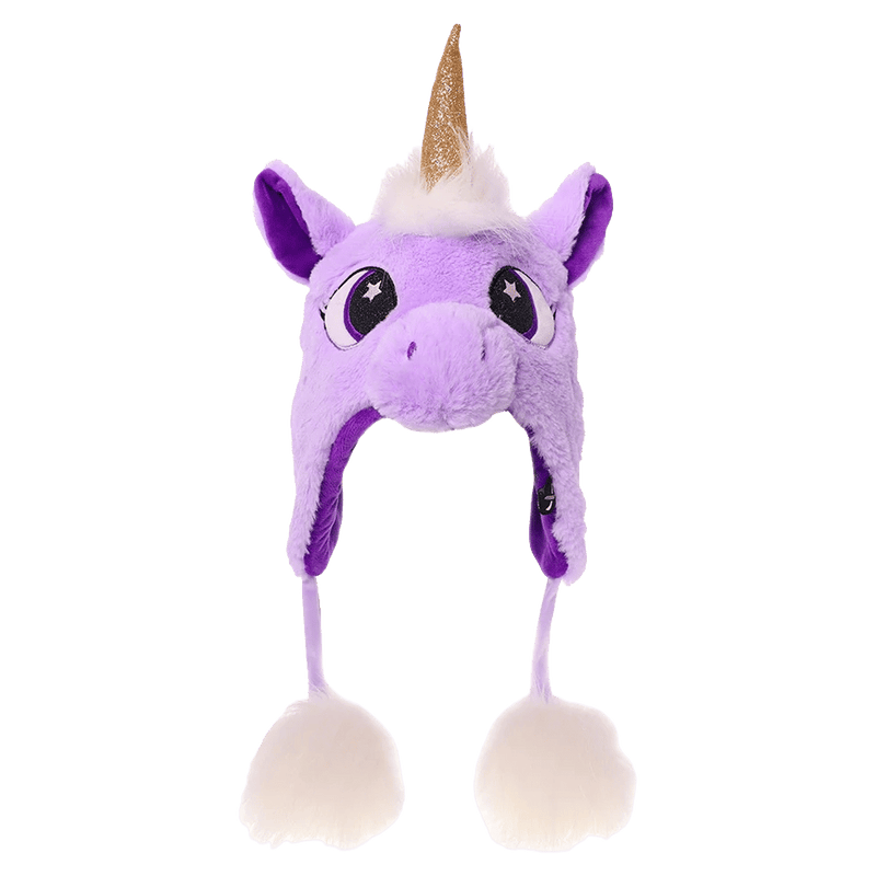 Main view of the XTM Furble Beanie in Unicorn colourway, kids's model