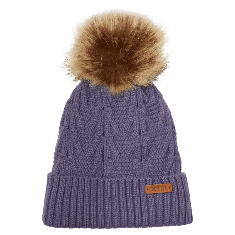 Main view of the XTM Isla Beanie in Light Dusk colourway, unisex's model