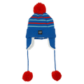 Main view of the XTM Lumi Beanie in Marine blue colourway, kids's model