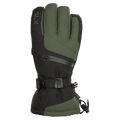 Main view of the XTM Samurai Gloves in Green colourway, unisex's model