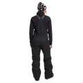 Back view of Women in Rojo All Terrain Bib - colour Black