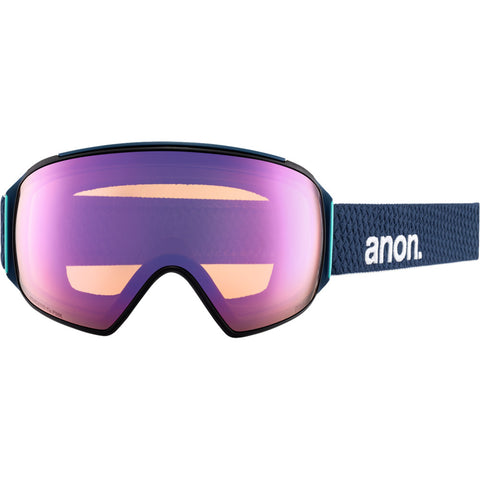 Anon M4 Toric Goggle in blue with Perceive low light lens