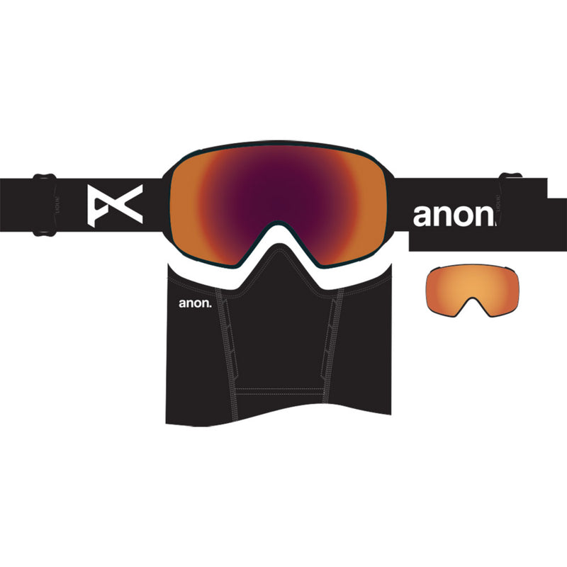 Anon M4 Toric Goggle in black with Perceive lens