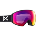 Main view of the Anon M4S Toric Goggles in White, Perceive Sunny Red lens, unisex model