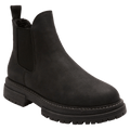 Side view of the Roxy Lorena II Apres Boot - Womens in Black