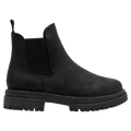 Outer side view of the Roxy Lorena II Apres Boot - Womens in Black