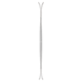 Side profile of Armada Kimbo 95 skis showing the rocker and camber shape with twin tips.