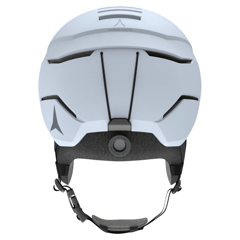 Rear view of the Atomic SAVOR AMID Grey Helmets, 26/27 Unisex's model