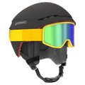 Goggles view of the Atomic SAVOR AMID Black Helmets, 26/27 Unisex's model