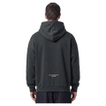 Back view of Barney Cools Eso Hood in colour Forest.