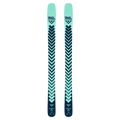 Main view of the Black Crows Atris Birdie Ski in Turquose colourway, women's model