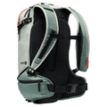 Back view of the BLACK DIAMOND Dawn Patrol 25 Backpack Foam Green Bags, 26/27 's model