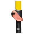 Lock view of the BLACK DIAMOND Traverse 3 Sulfur Green Poles, 26/27 's model
