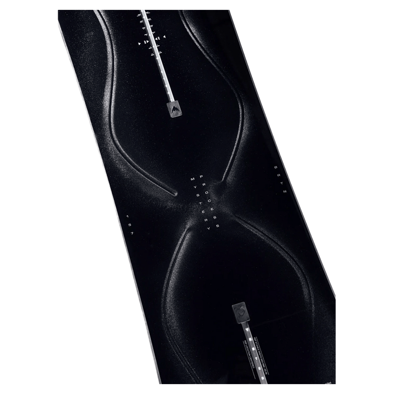 Close view of the Burton Mys Process Sound Wave Snowboard, 26/27 unisex's model