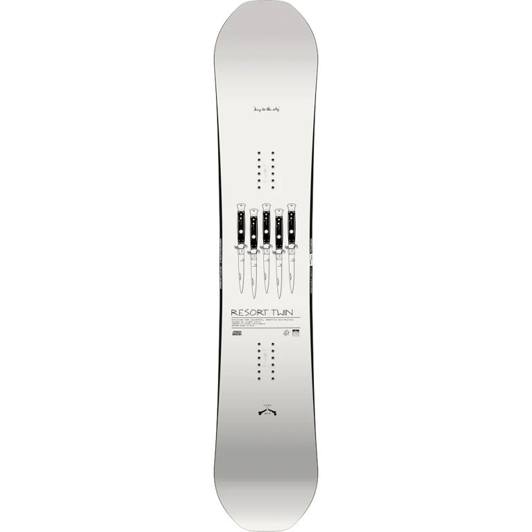 Capita 2027 SB Resort Twin Snowboard
Regular Width Topsheet
