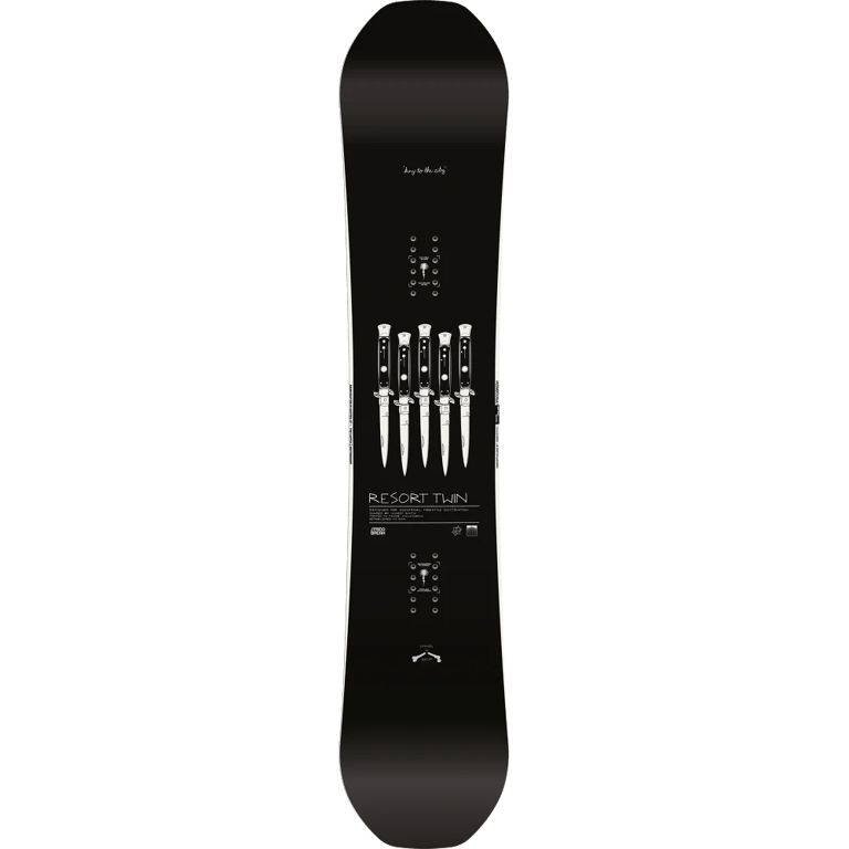 Capita 2027 SB Resort Twin Snowboard
Wide Topsheet