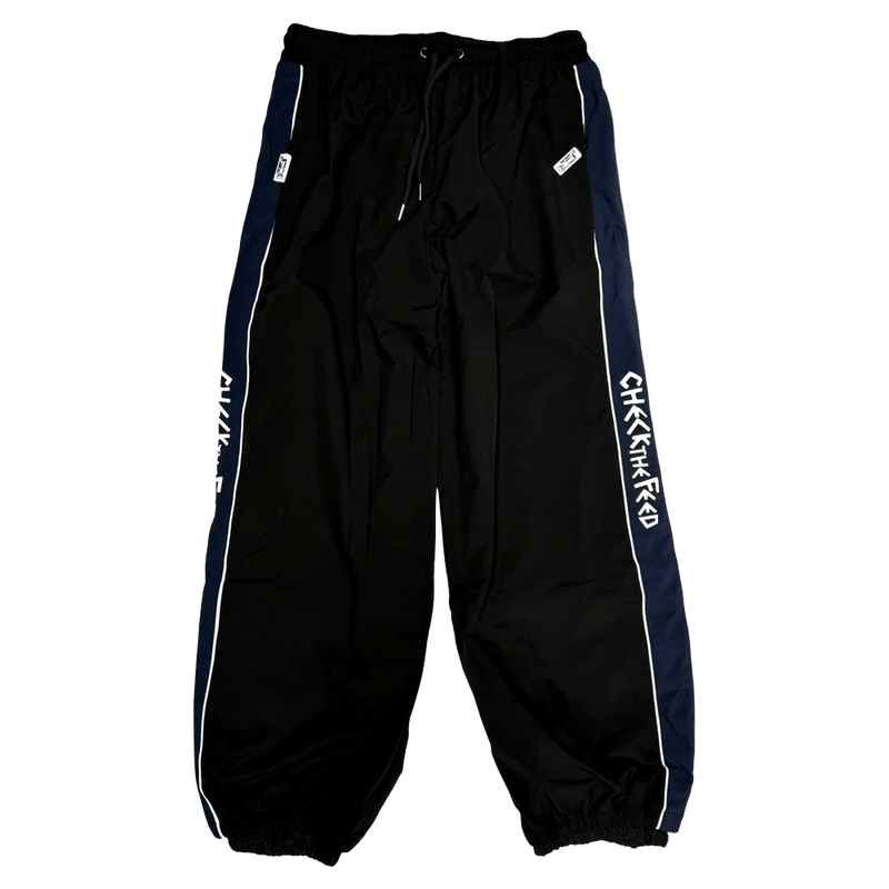 Main view of the CHECKthefeed Feed Snowboard Pants - Black Navy CTF-FTPANTS Pants, 26/27 Unisex's model
