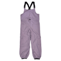 4 view of the CHECKthefeed VX Cargo Bib Snowboard Pants - LavendarBlack CTF-VXCBIBLAVENDAR Pants, 26/27 Unisex's model