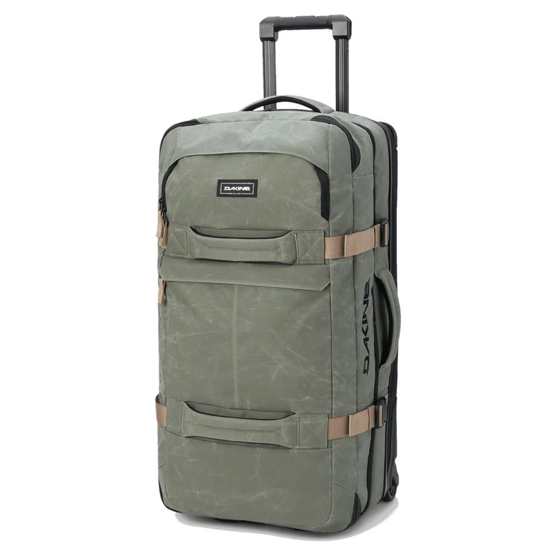 Main view of the Dakine Split Roller Bag 85L in Mulled Brasil colourway, unisex's model
