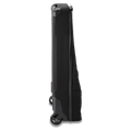 Side view of the Dakine Split Roller Bag 85L in Black colourway, unisex's model