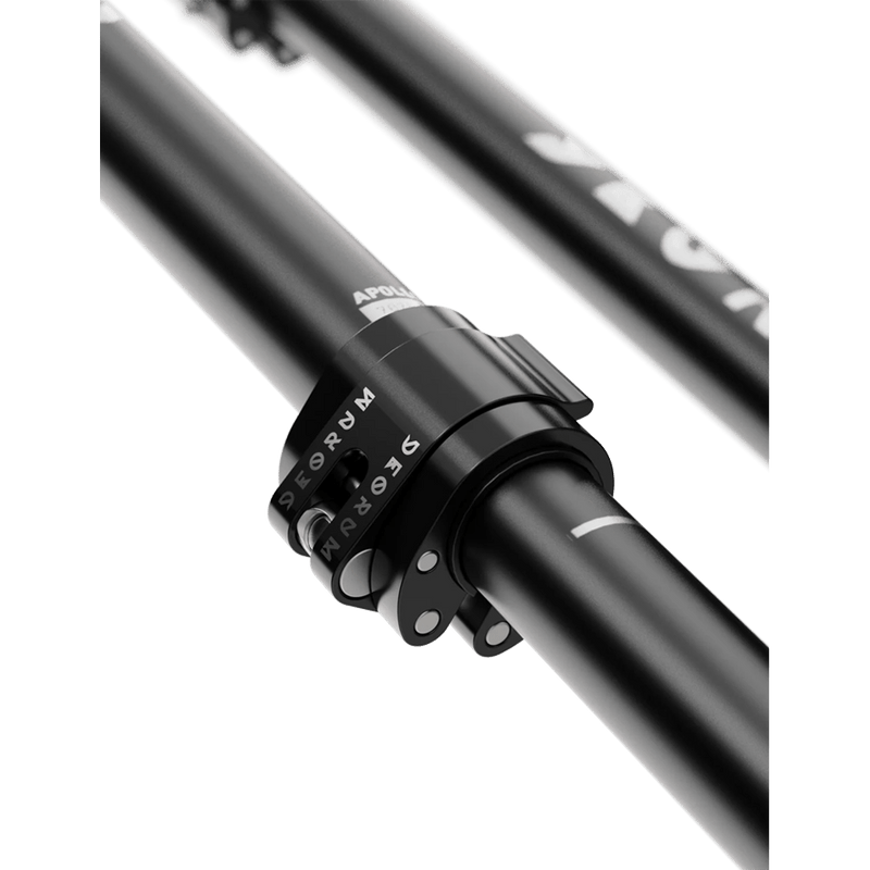 Lock view of the DEORUM Apollo FR AdjustableSki Poles RAV Basket DSCAPFR001 Poles, 26/27 Unisex's model