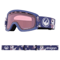 Main view of the Dragon LilD Goggles in LIL KAIJU and LIGHT ROSE colourway, kids's model