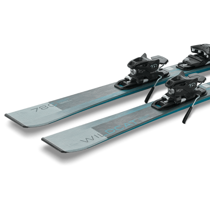 Tail view of the Elan Wildcat 78 C Skis, 26/27 unisex's model