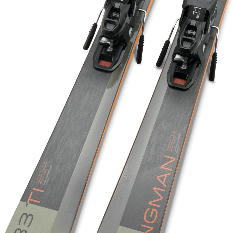 Detail view of the Elan Wingman 83 TI Skis, 26/27 unisex's model