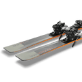 Tail view of the Elan Wingman 83 TI Skis, 26/27 unisex's model