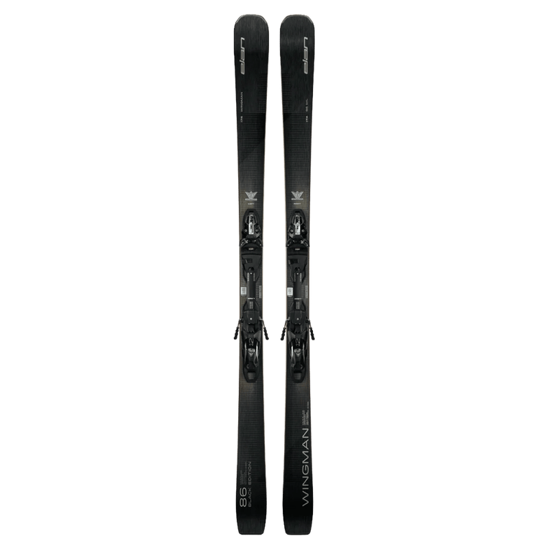 Top view of Elan 2027 Wingman 86 Black Edition Ski