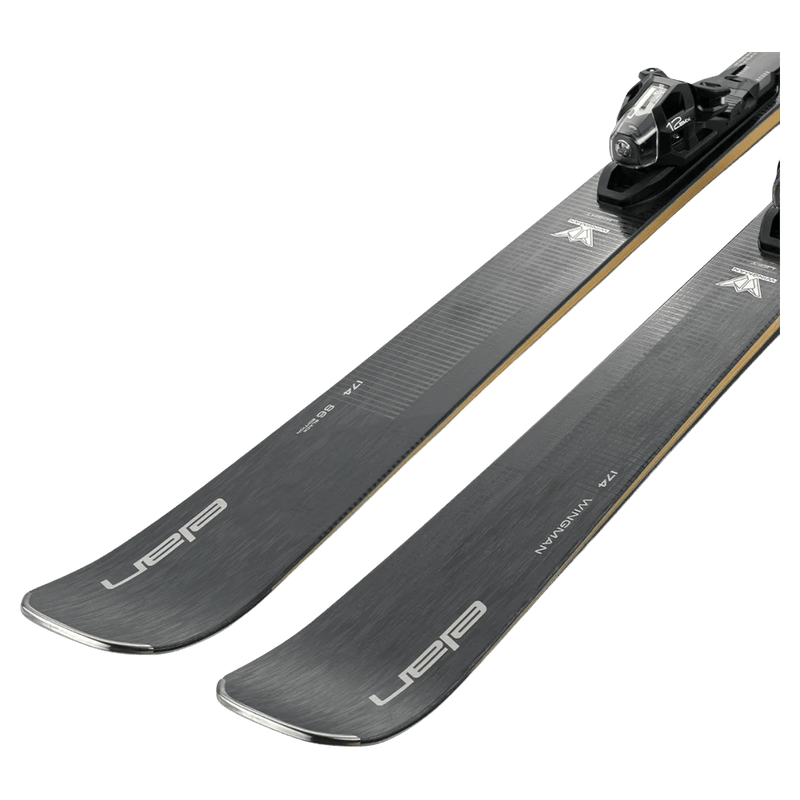 Tip view of Elan 2027 Wingman 86 Black Edition Ski