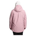Back view of women wearing the Rojo Eras Ski Jacket - Womens - in colour Lilas